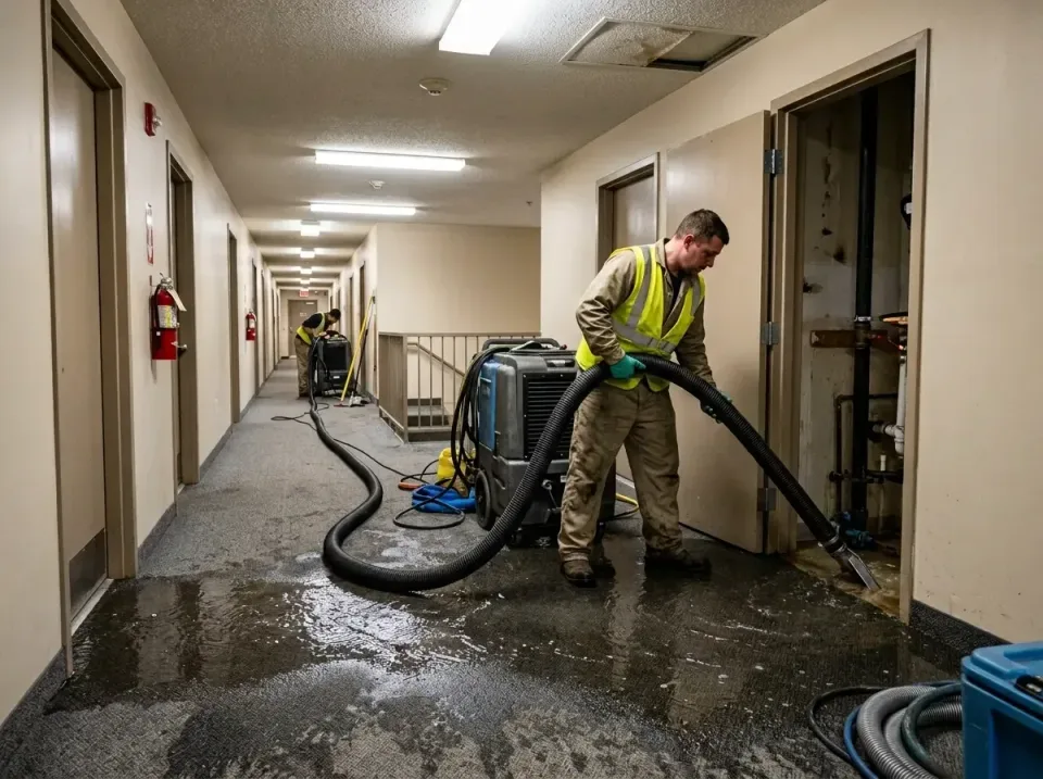 multi-unit-apartment-hallway-f-005 — frequently asked questions, Emergency Burst Pipe Water Extraction & Removal in Avra Val…